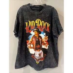Official Kid Rock Women’s American Badass Graphic T-Shirt Short Sleeve Size 0X